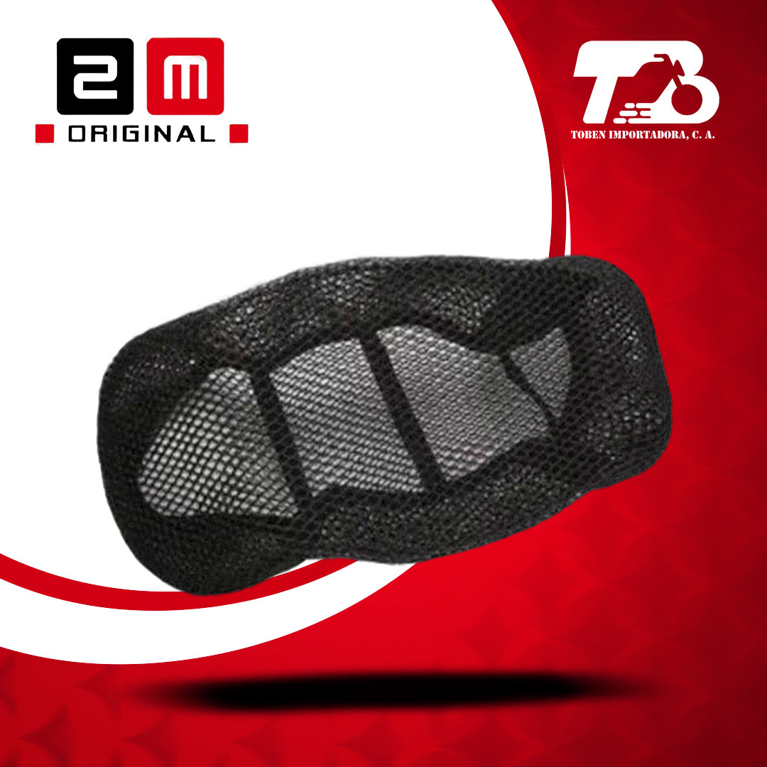 Forro Asiento Malla XL Negro